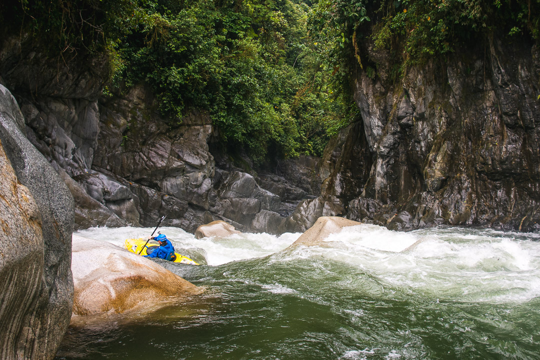 Whitewater Kyakaing Photography: leading lines 