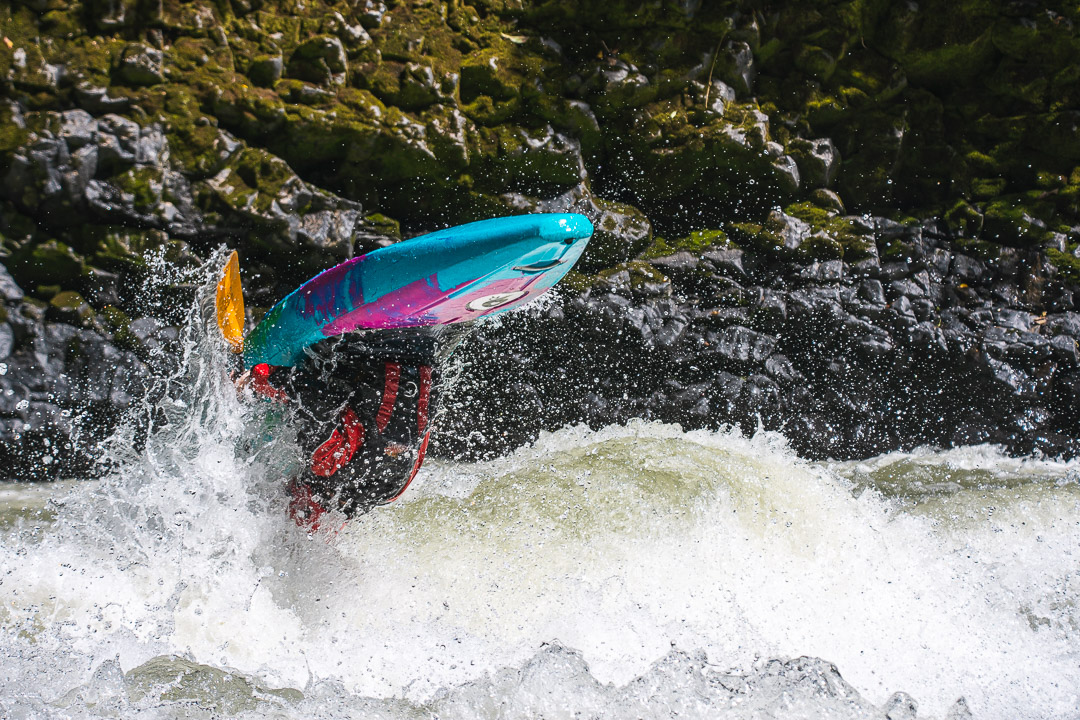 Whitewater Kayaking Photography: Creek boat loop 